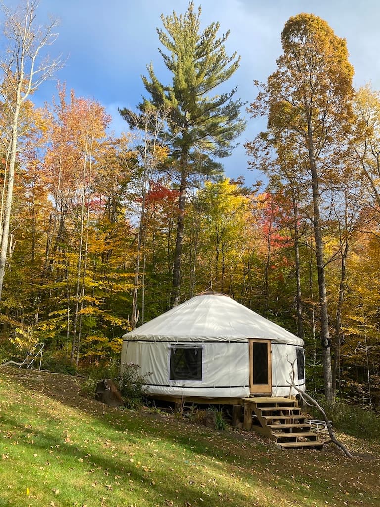 yurt interior